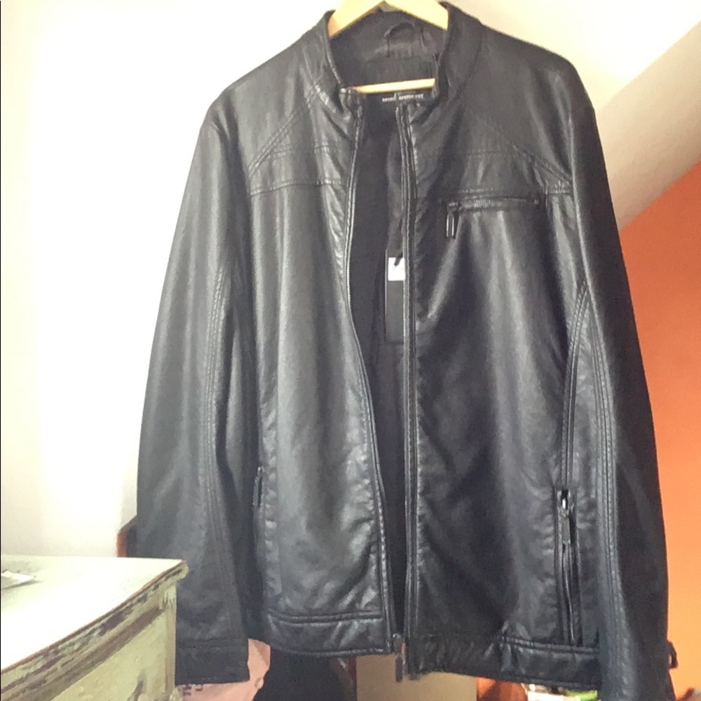 MARC ANTHONY LEATHER JACKET